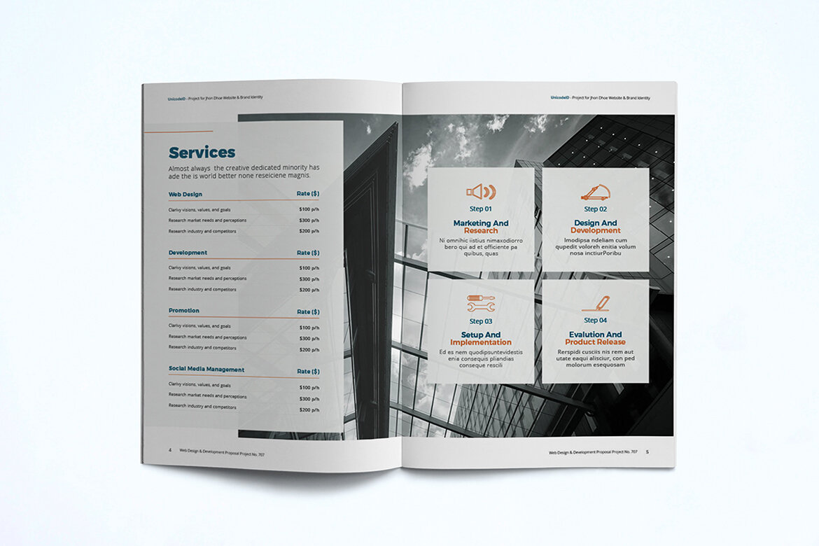 Free Proposal Template - view 5