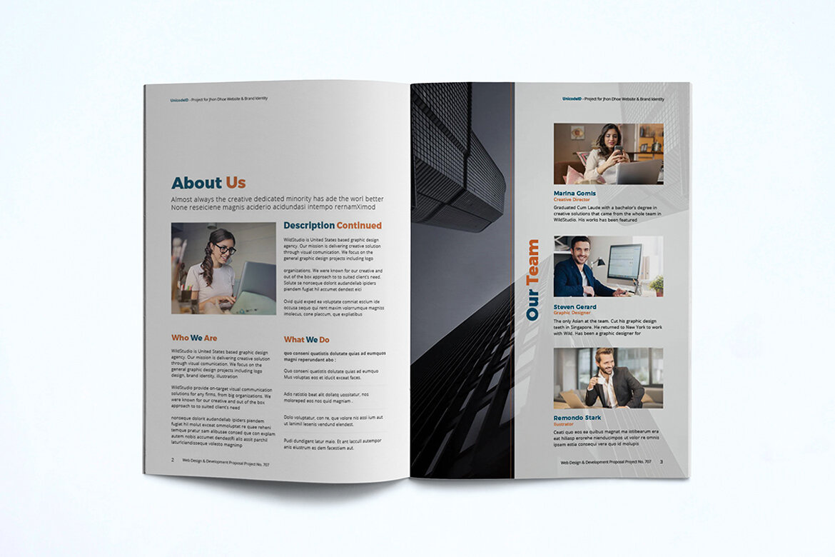 Free Proposal Template - view 3