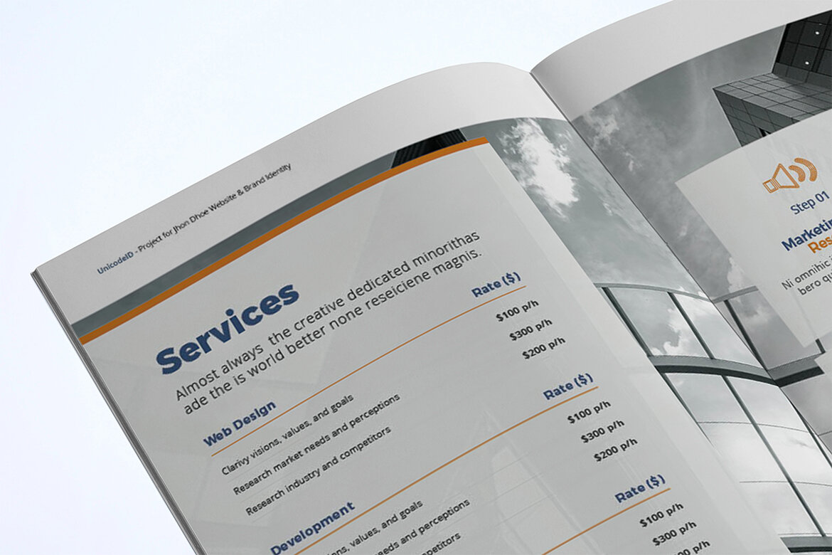 Free Proposal Template - view 6