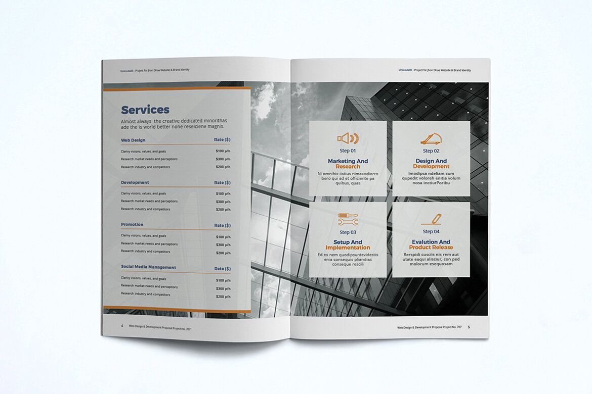 Free Proposal Template - view 5