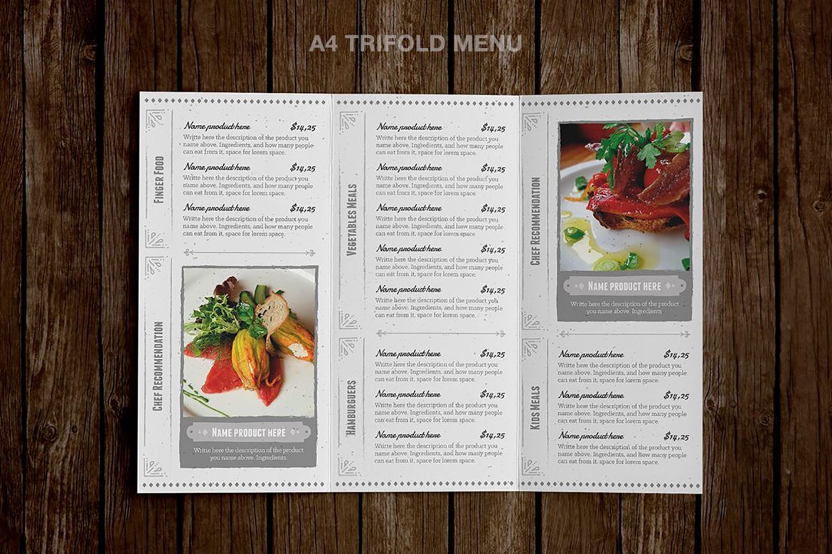 Classy Food Menu 4 - view 3