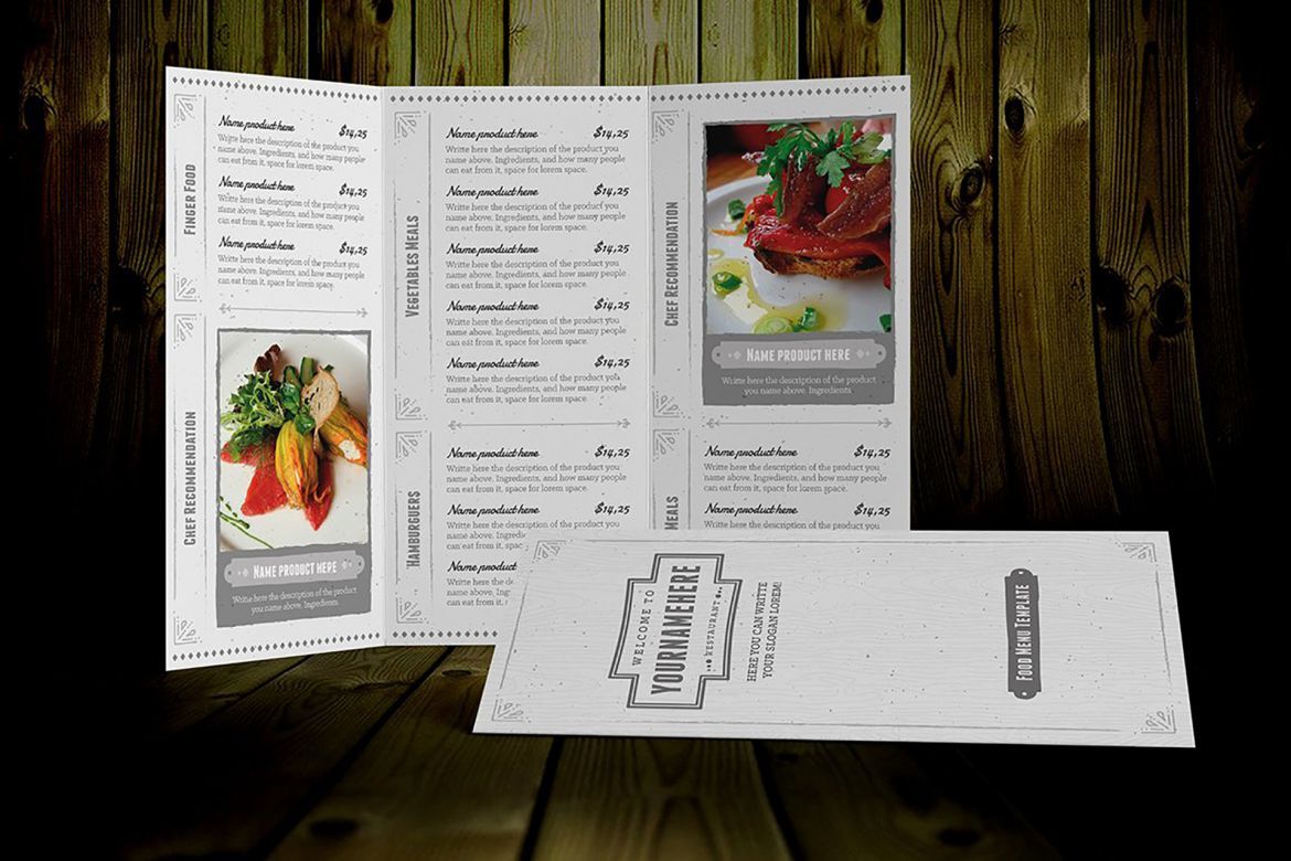 Classy Food Menu 4 - view 8