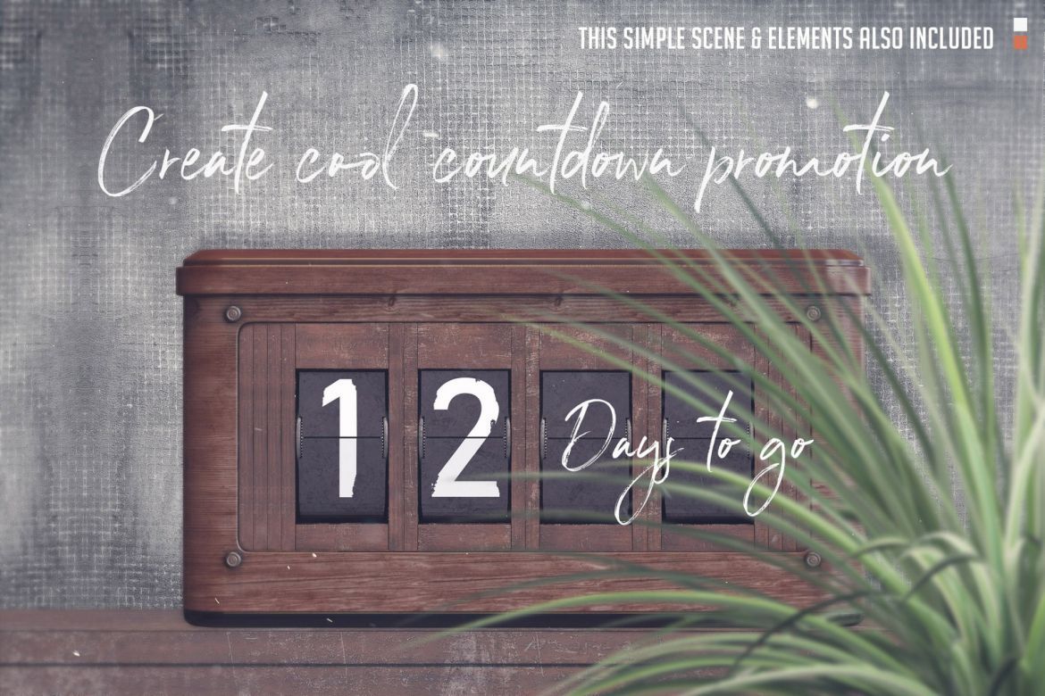 Free Split-Flap Numbers alternate