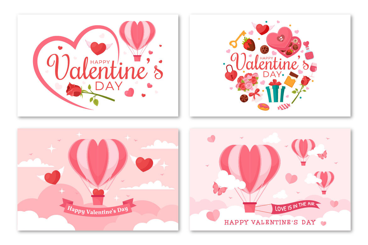 13 Happy Valentine's Day FREE Illustration alternate