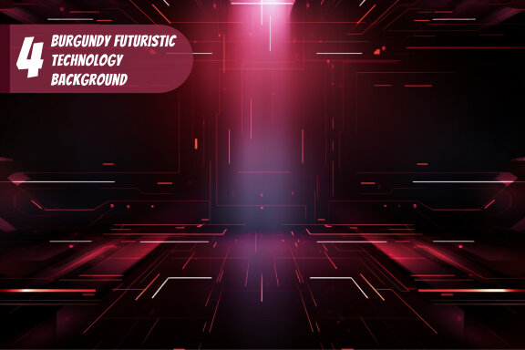 4 FREE futuristic technology backgrounds