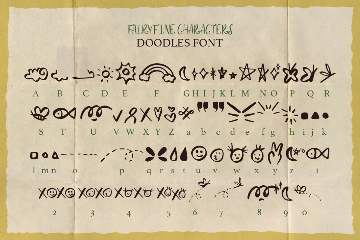 Fairyfine FREE Handwritten Font - view 6