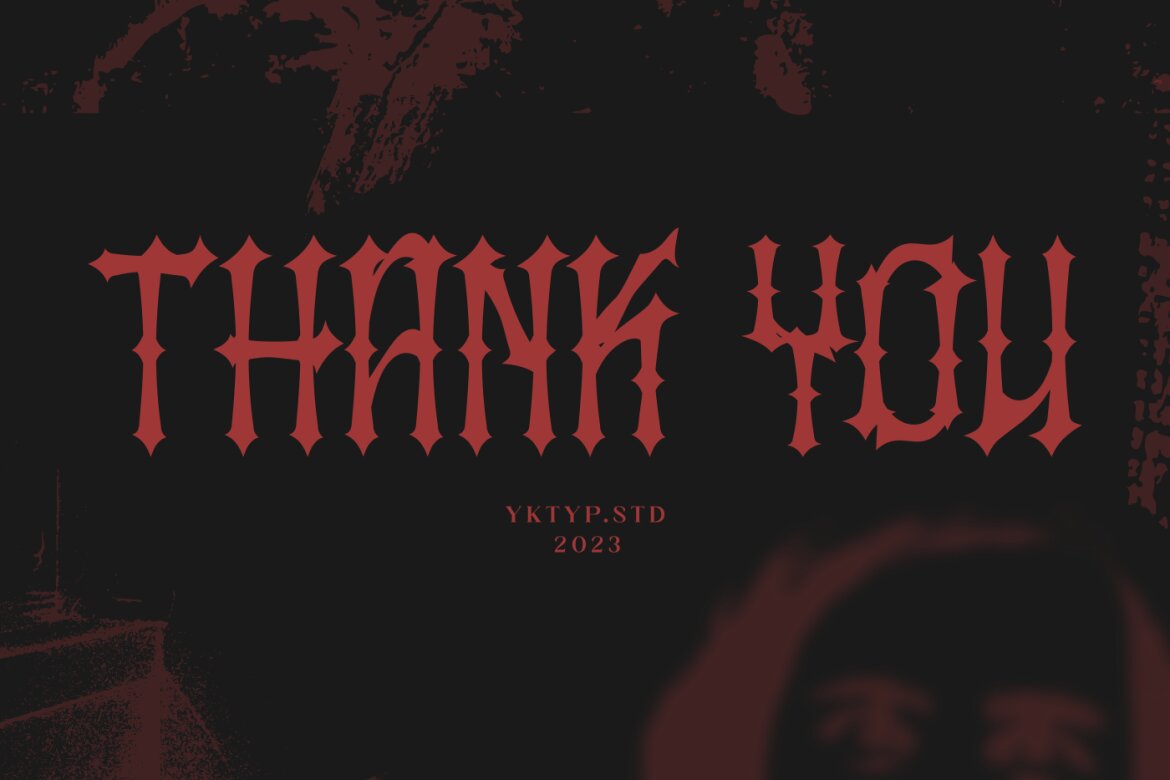 Kruesm - Horror FREE Font - view 5