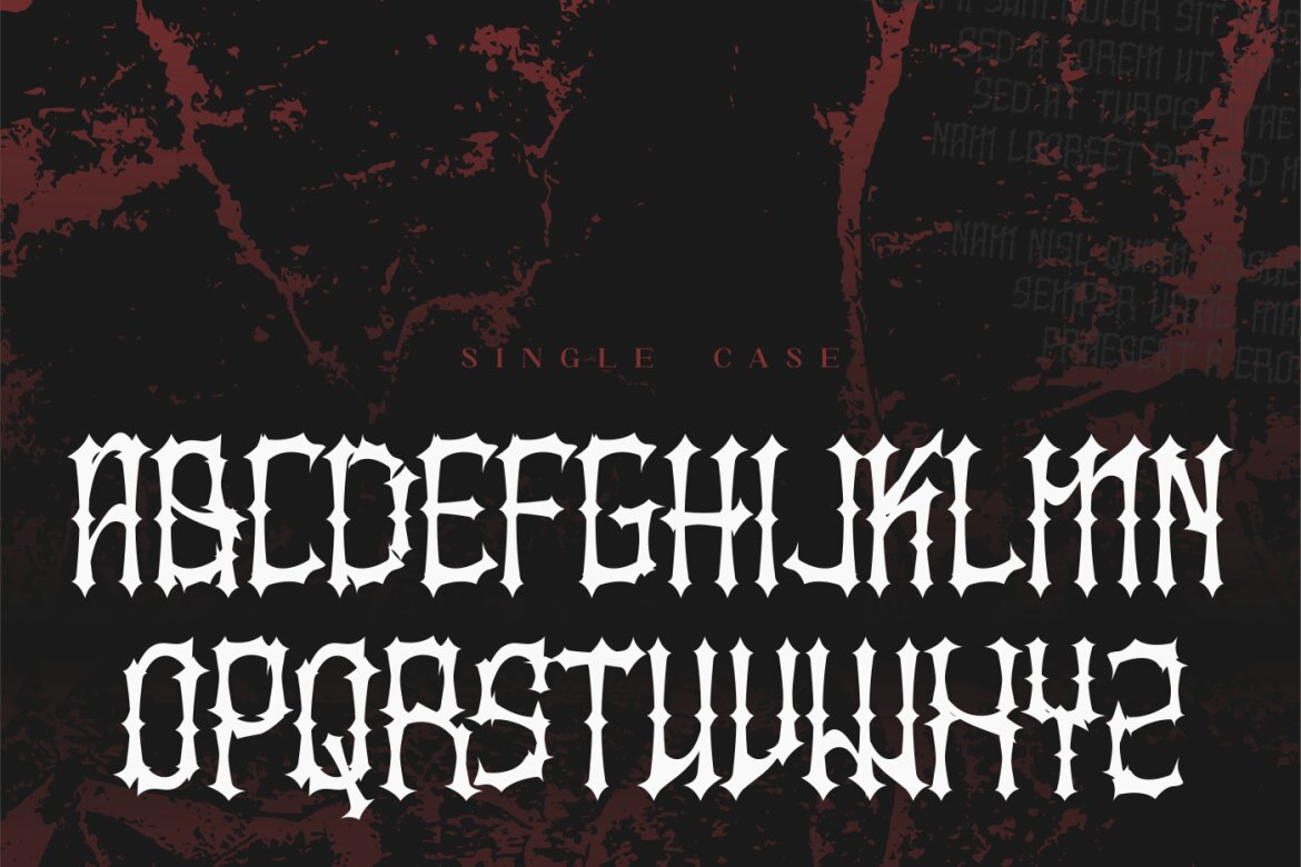 Kruesm - Horror FREE Font - view 3