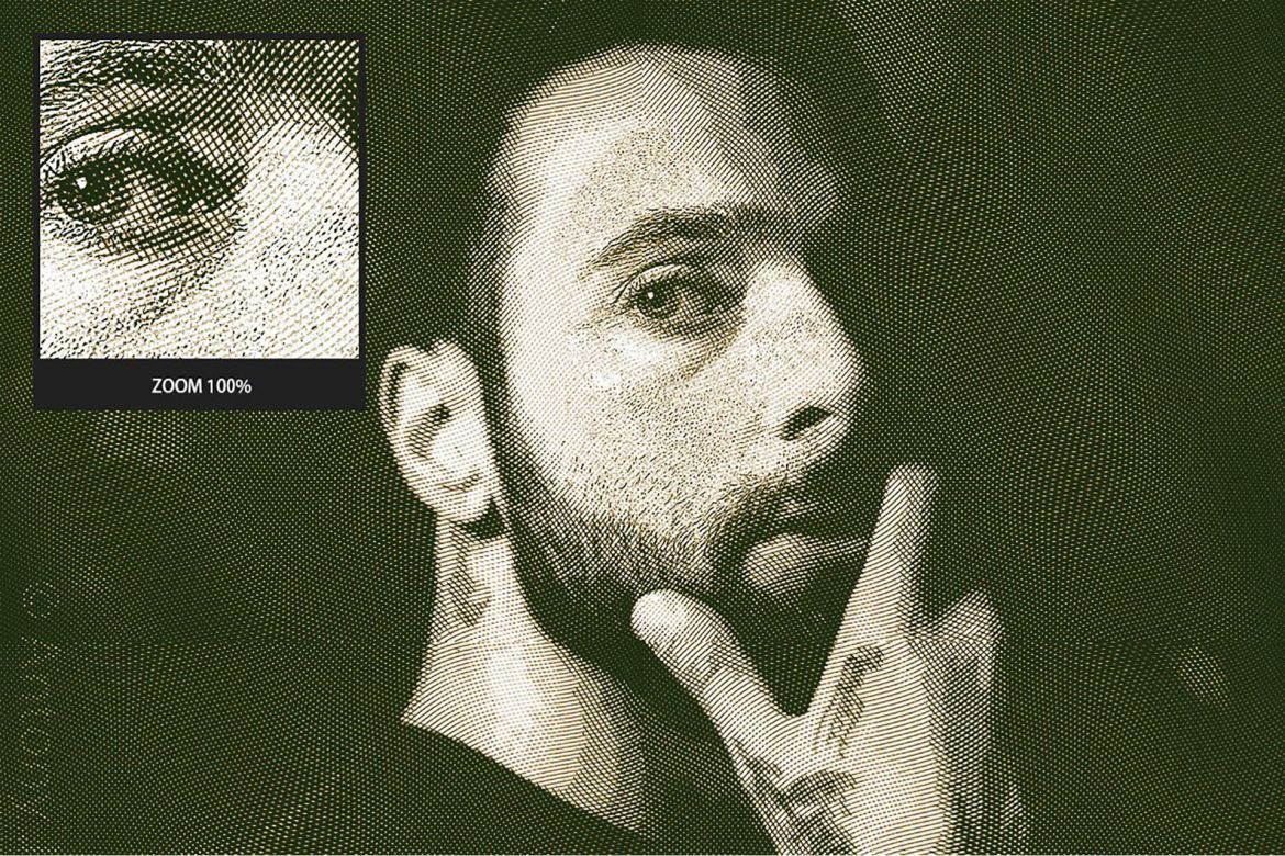 Engrave Photoshop Action - view 5