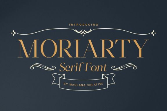 Moriarty Serif Font