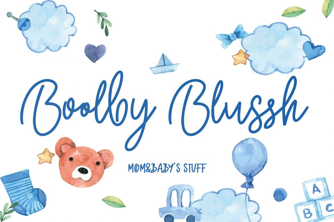 Mollysh Calligraphy Font - view 3