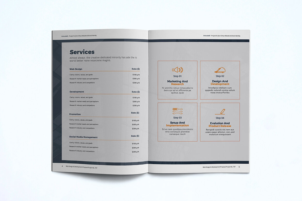 Free Proposal Template - view 5