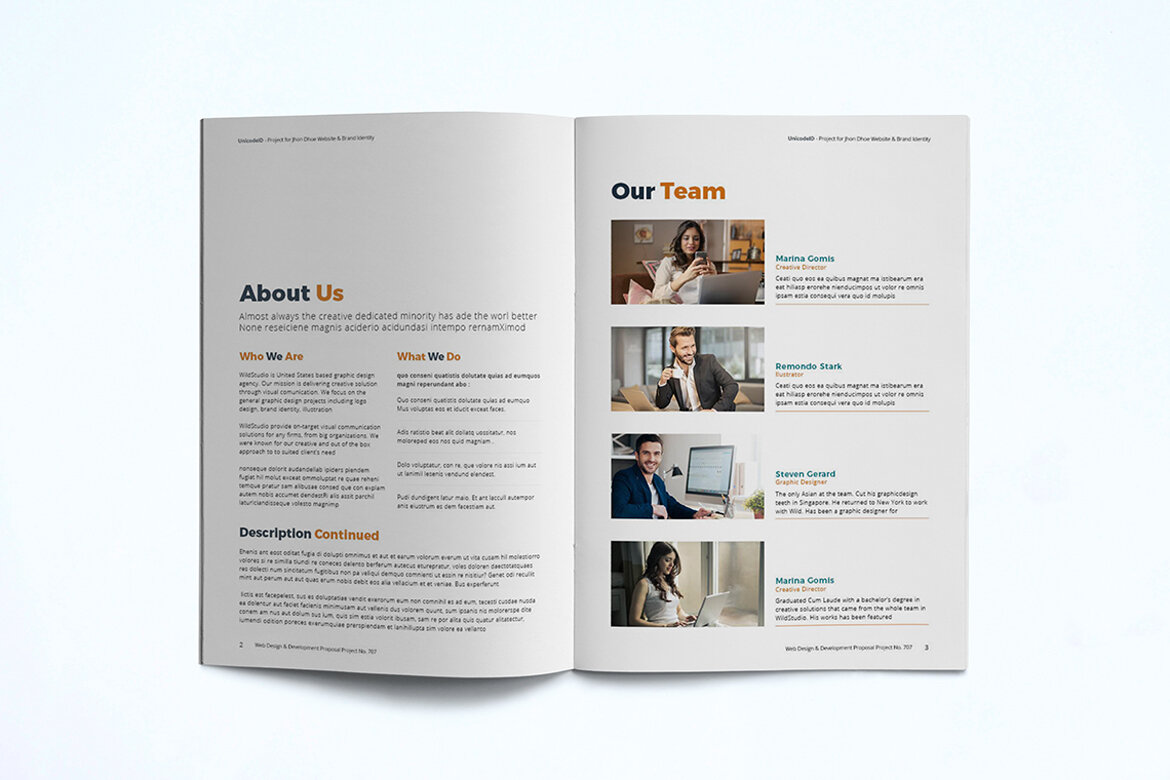 Free Proposal Template - view 3