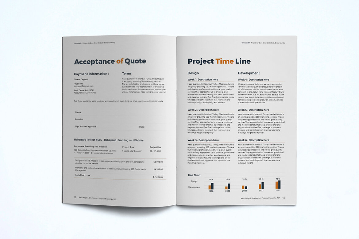 Free Proposal Template - view 9