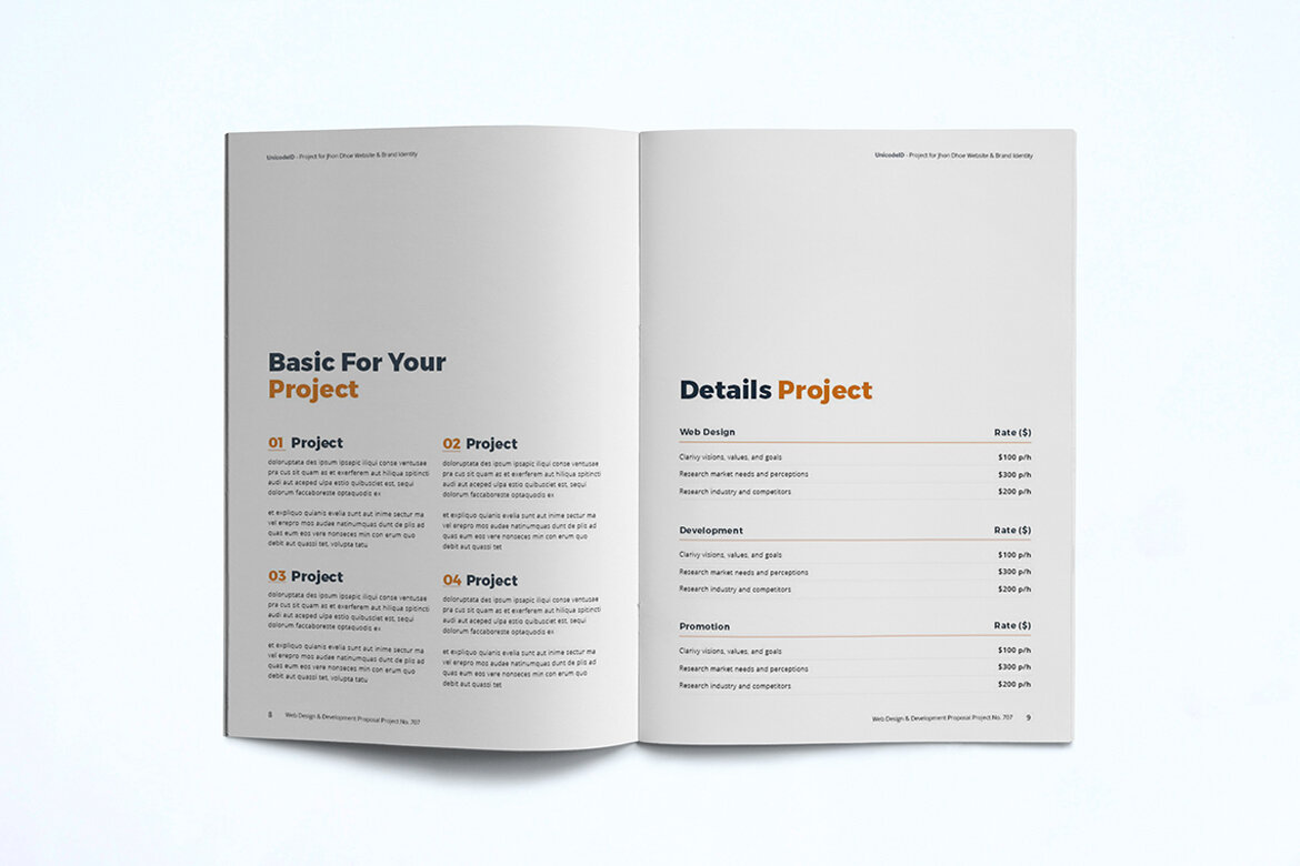 Free Proposal Template - view 7