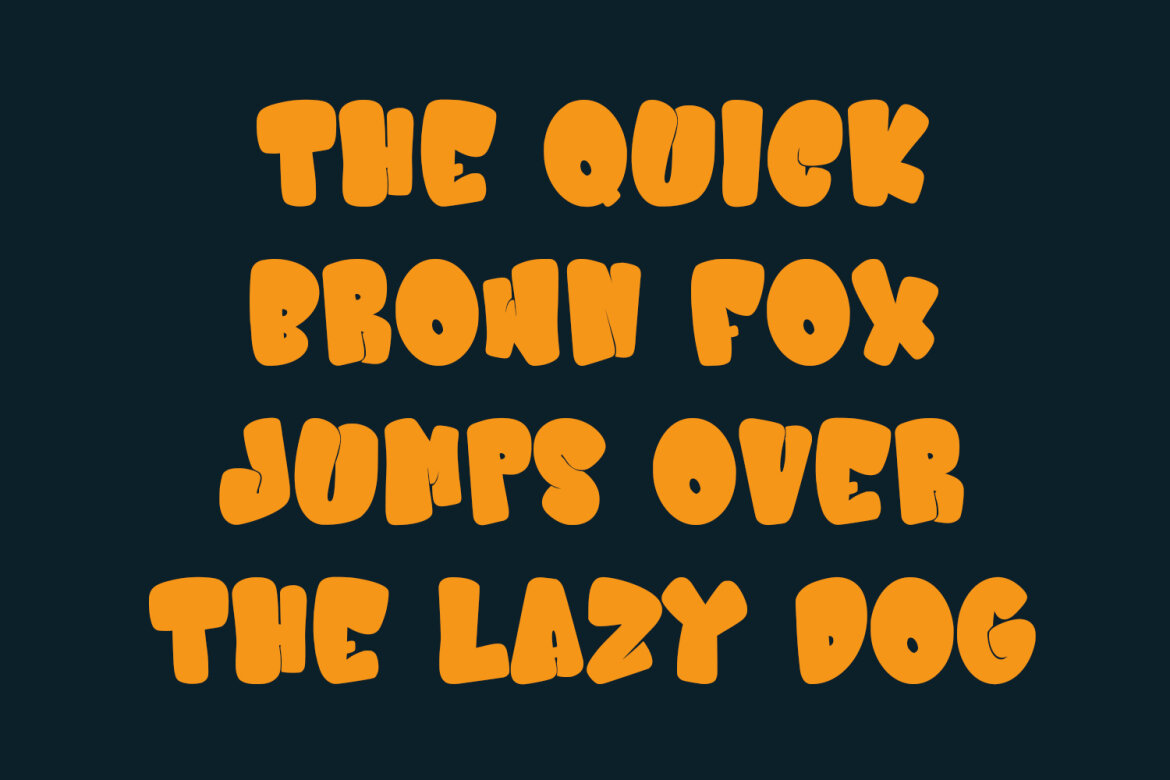 Bloozha Halloween FREE Font - view 5