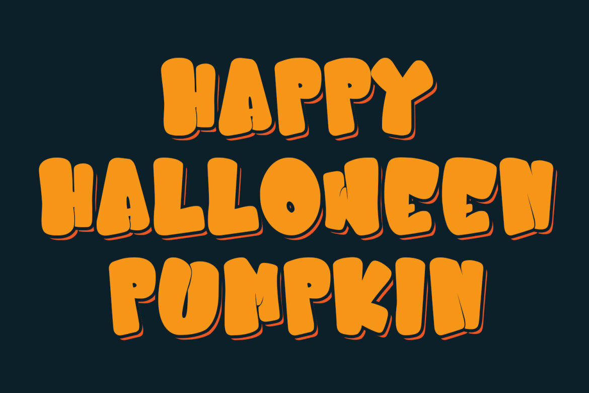 Bloozha Halloween FREE Font - view 4