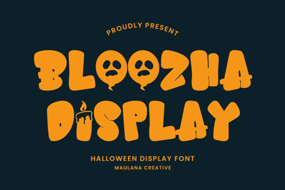 Bloozha Halloween FREE Font