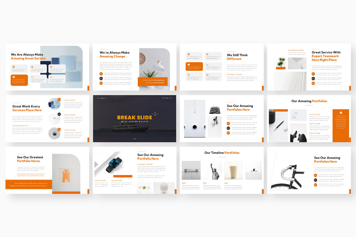 Bageur FREE Keynote Presentation Template alternate