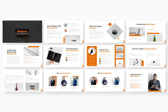 Bageur FREE Keynote Presentation Template