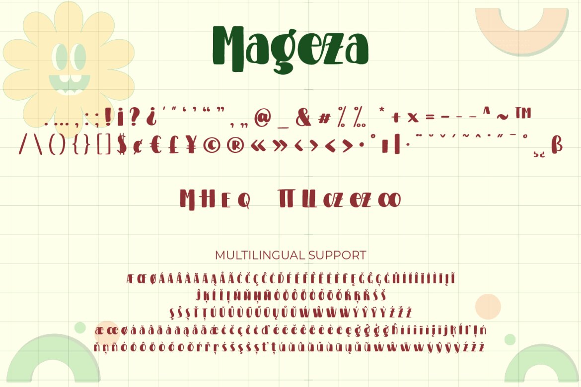 Mageza - FREE Playful Bold Font - view 5