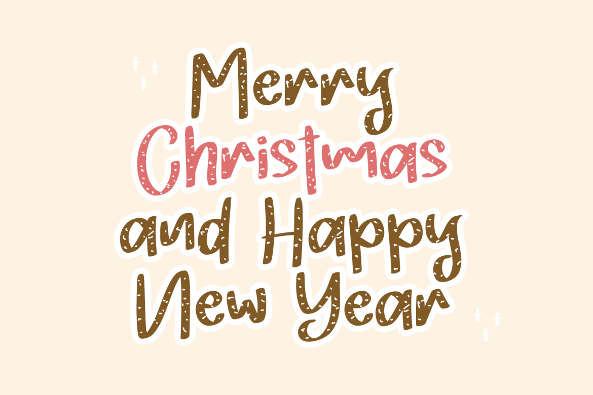 Christmas Choco FREE Font - view 3