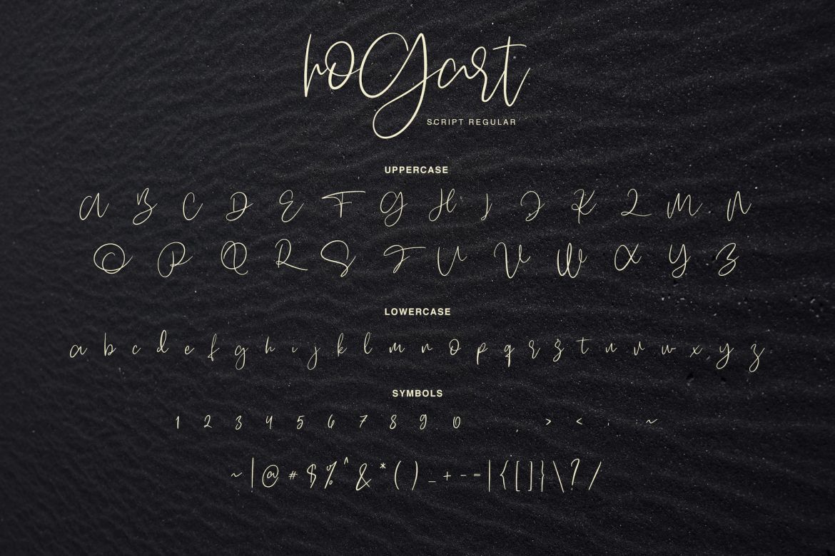 Hogart Script - view 9