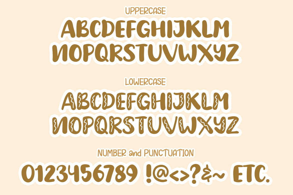 Choco Drink FREE Font - view 8