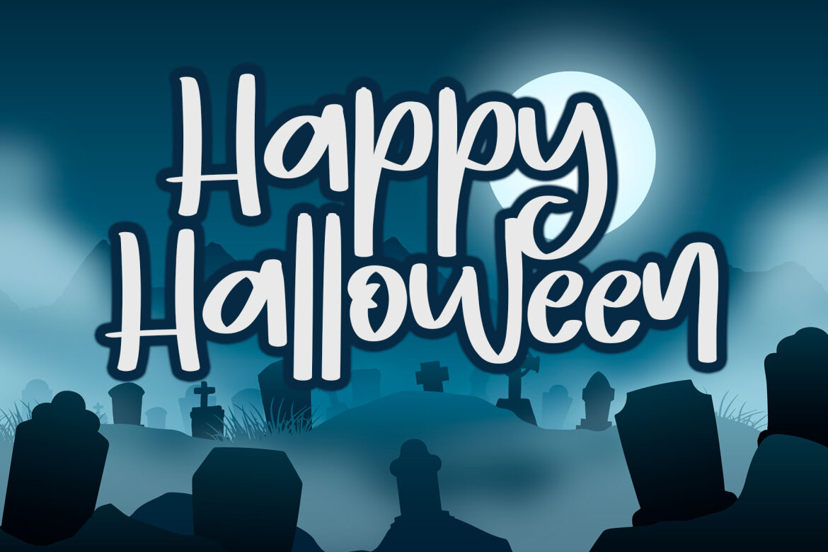 Spooky Riots FREE Font alt