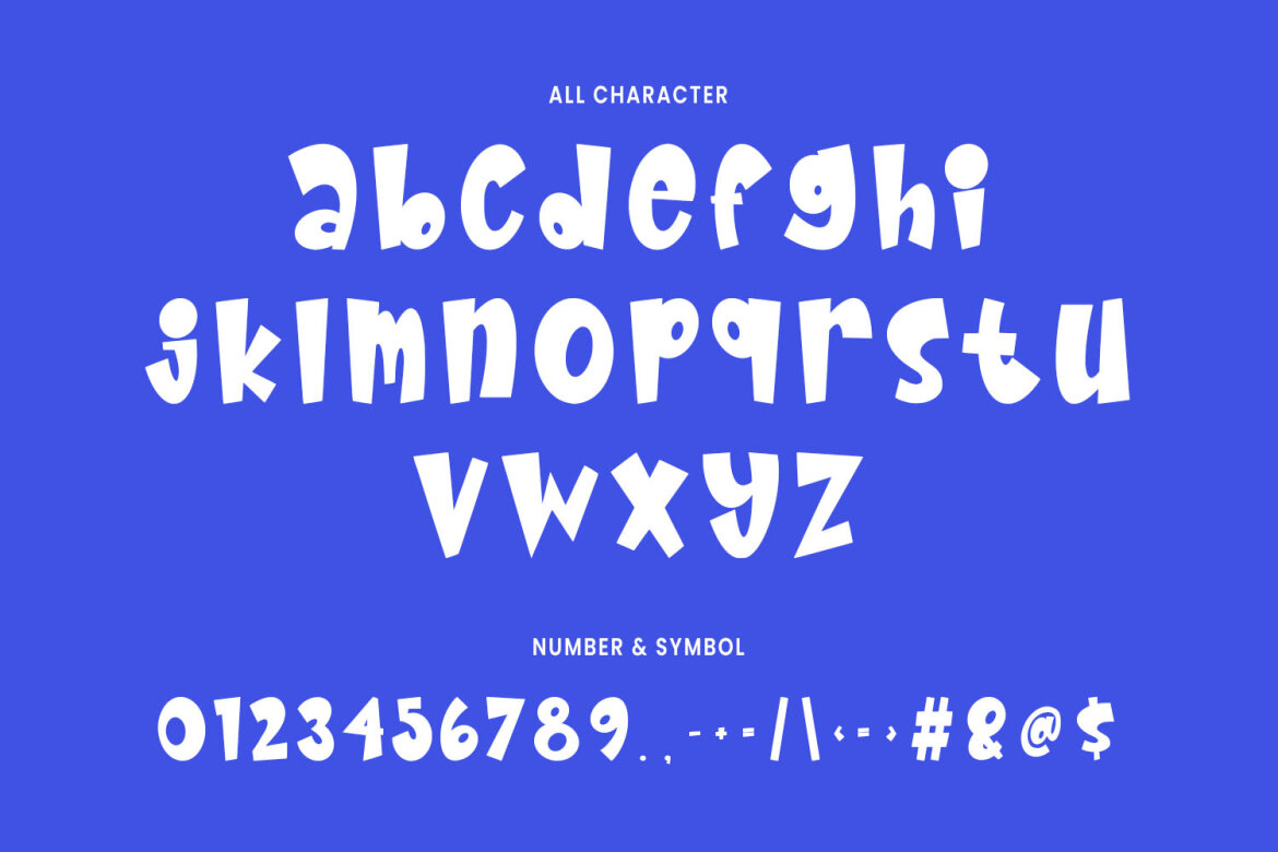 Dippie Cheerful FREE Font - view 3