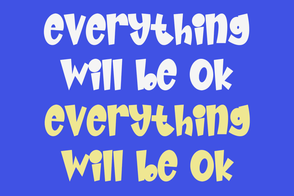 Dippie Cheerful FREE Font alternate