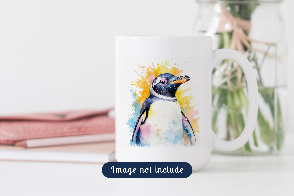 Free watercolor penguin collection vol. 1 alt