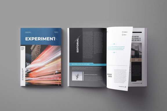 Experiment Indesign Template