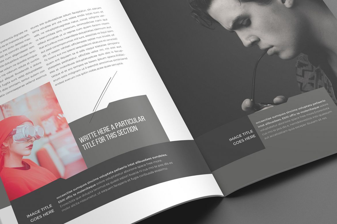 Experiment Indesign Template - view 14