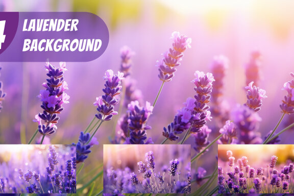 Free images lavender flowers with blurred background