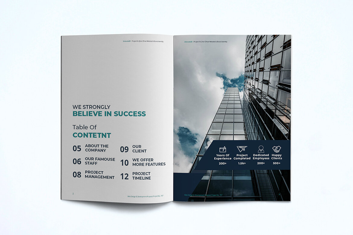 Free Proposal Template - view 3