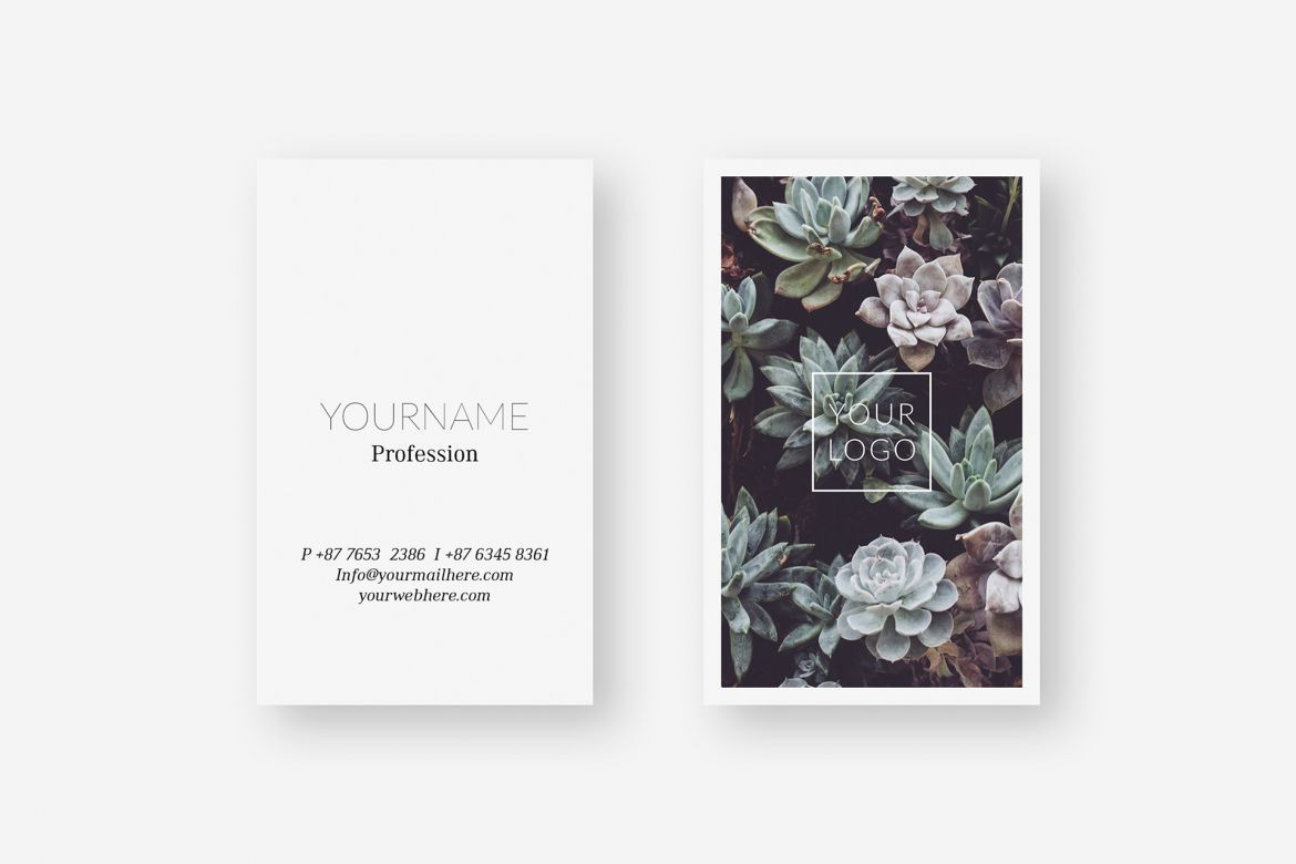 Nature Business Cards Templates alternate
