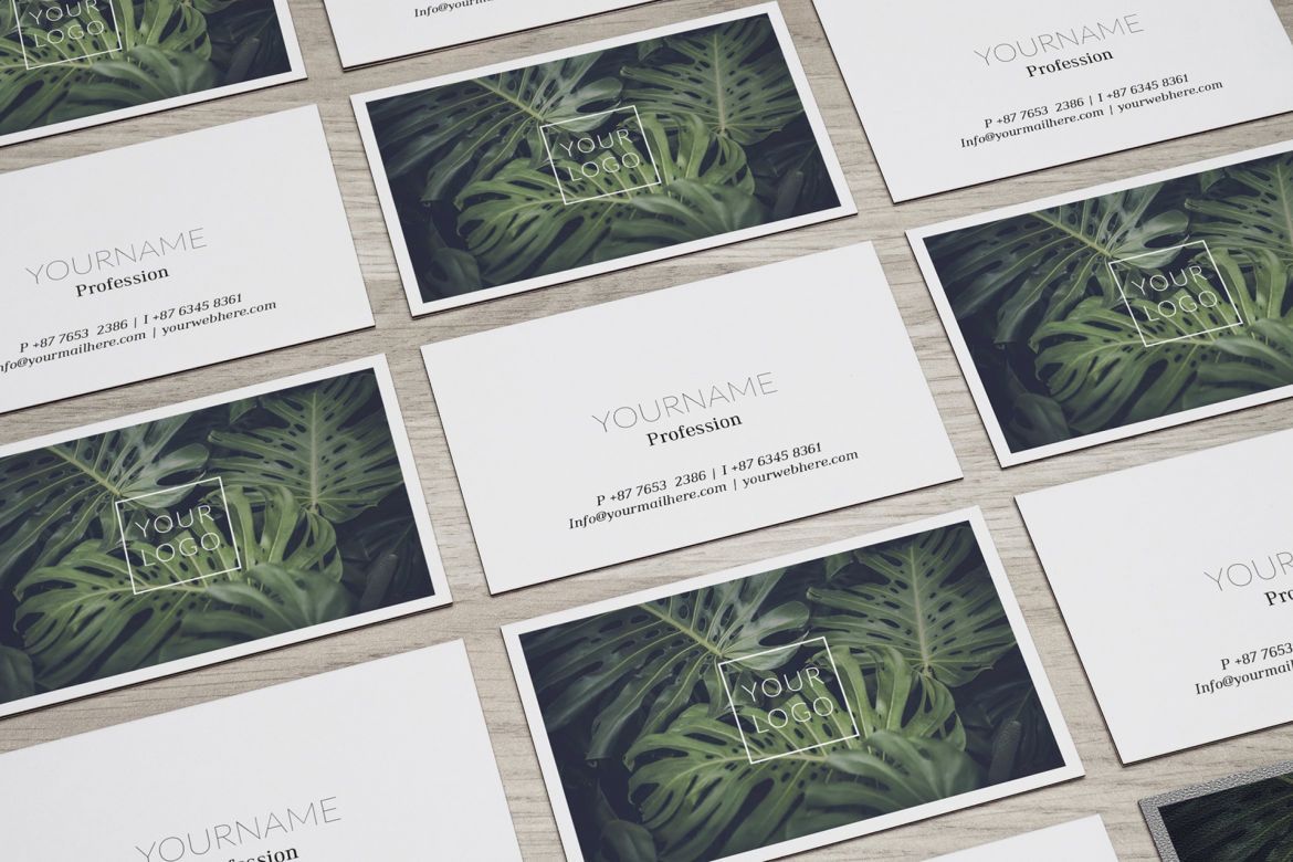 Nature Business Cards Templates - view 3