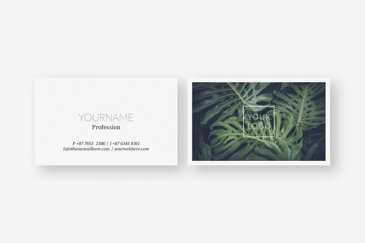 Nature Business Cards Templates - view 4