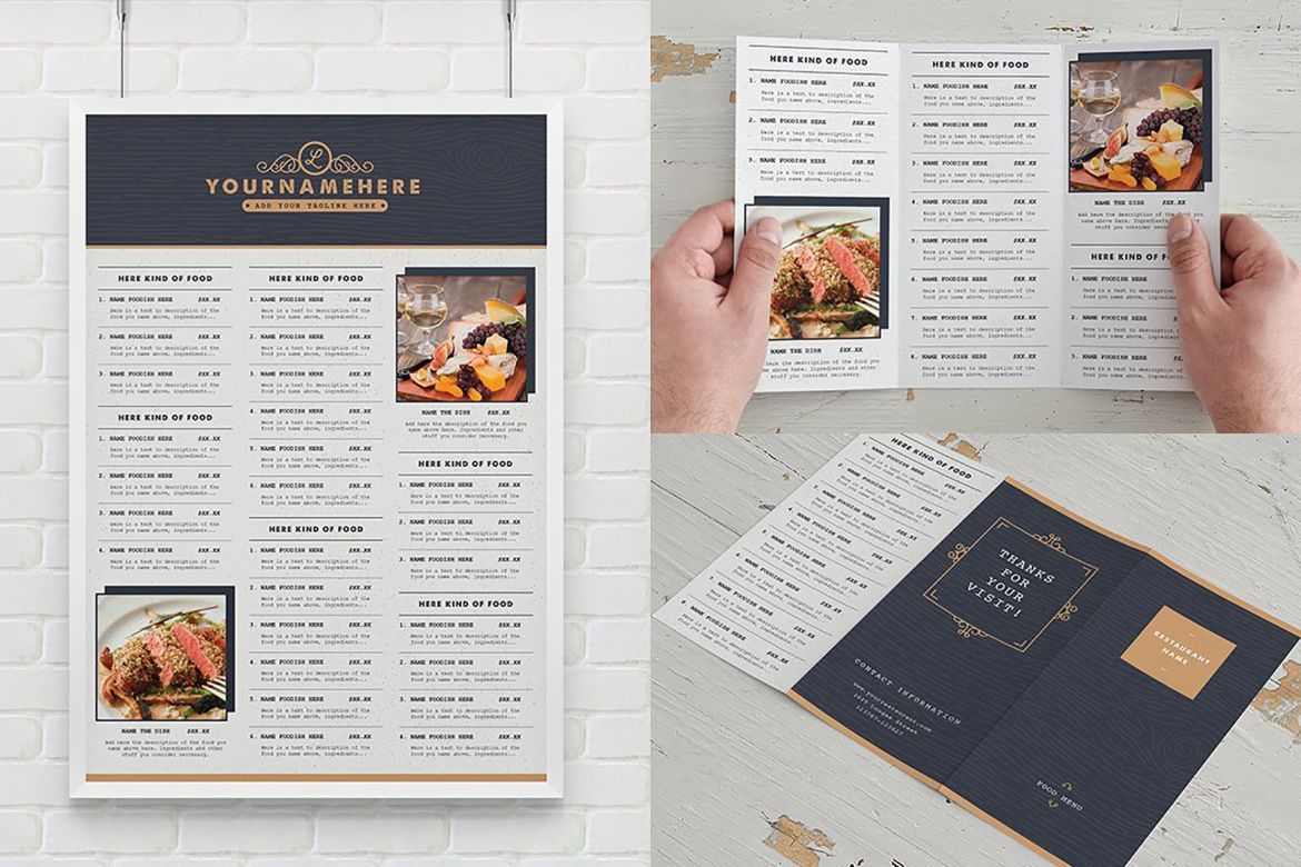 Classy Food Menu 3 - view 3