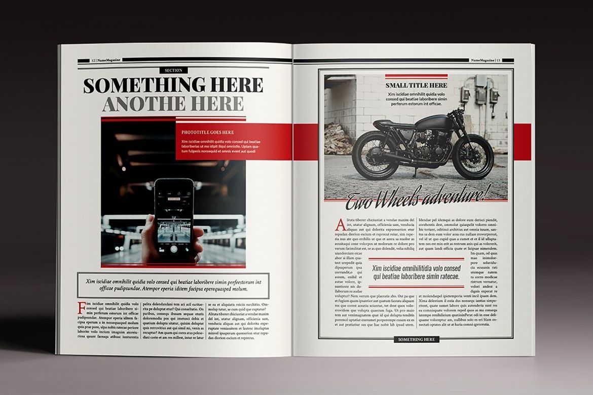 The Standing Magazine Indesign Template - view 4