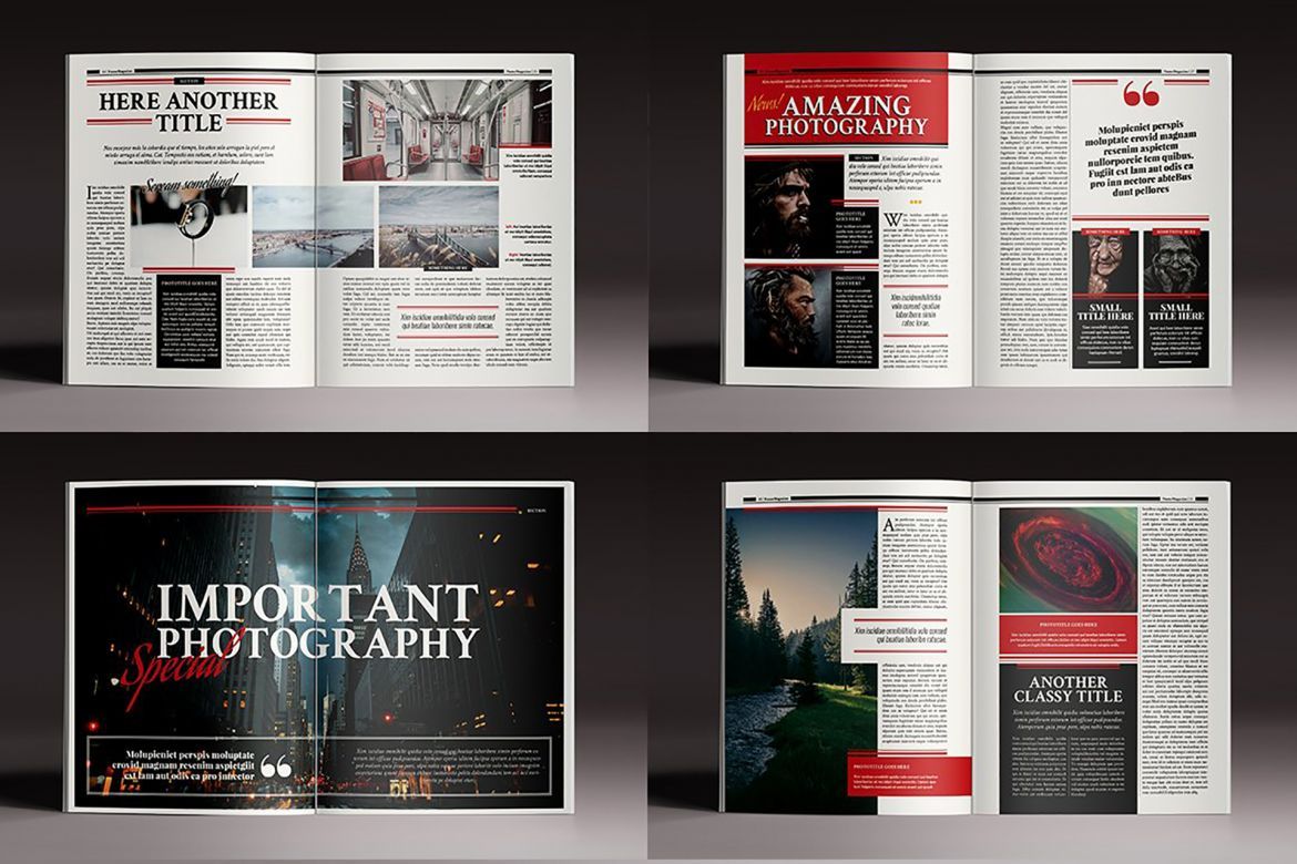 The Standing Magazine Indesign Template - view 7