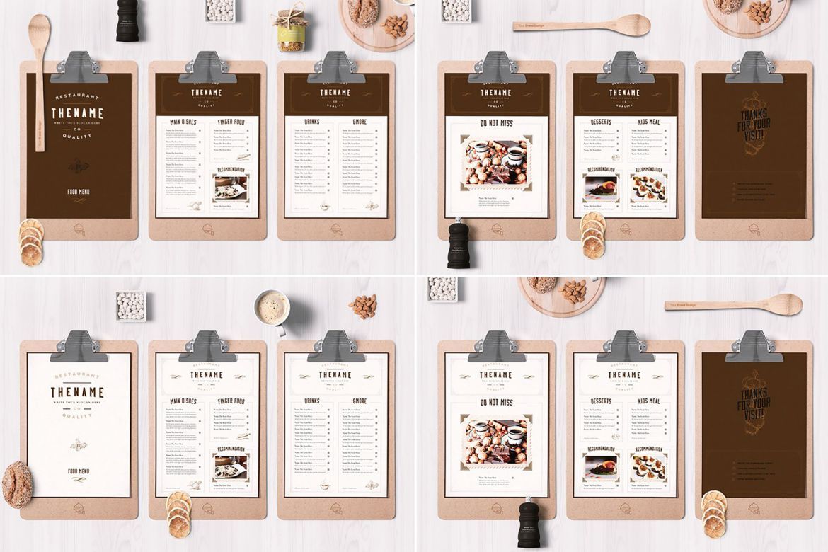 Classy Food Menu 6 Template - view 3