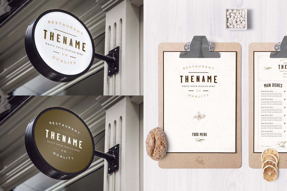 Classy Food Menu 6 Template - view 8