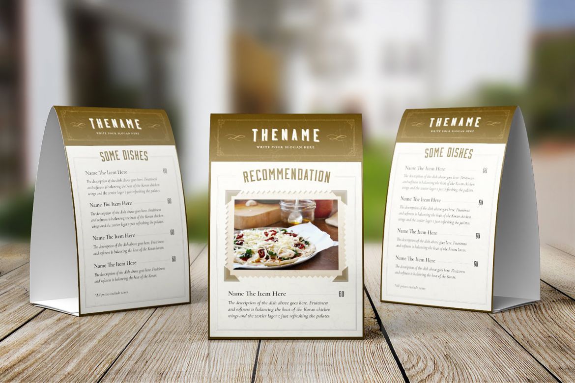 Classy Food Menu 6 Template - view 12