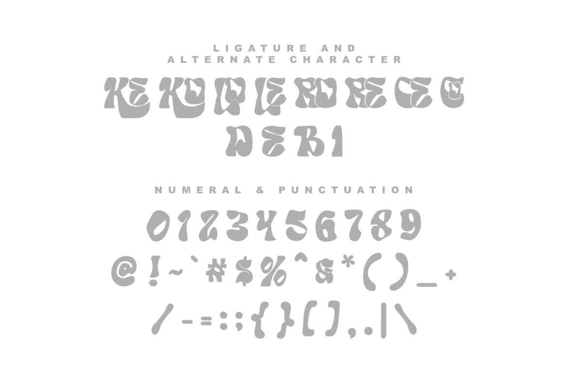 Soefi Neon Modern FREE Font - view 5