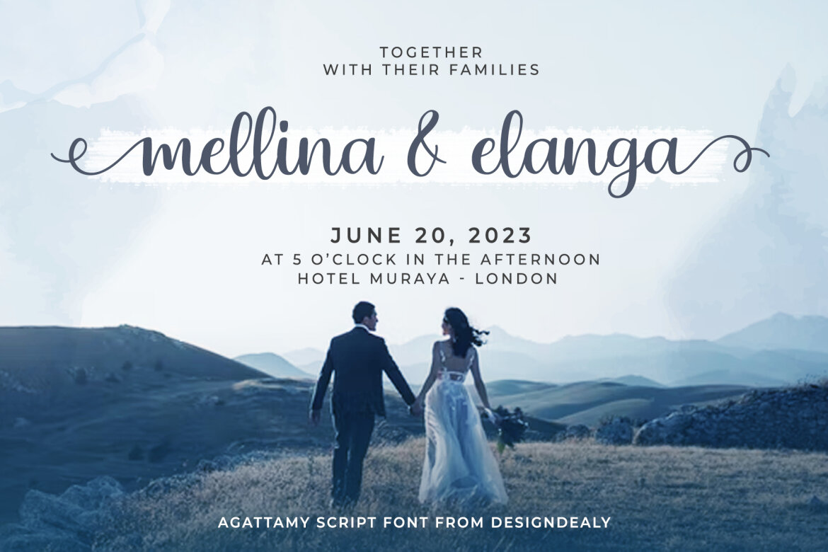 Agattamy FREE Script Font - view 3