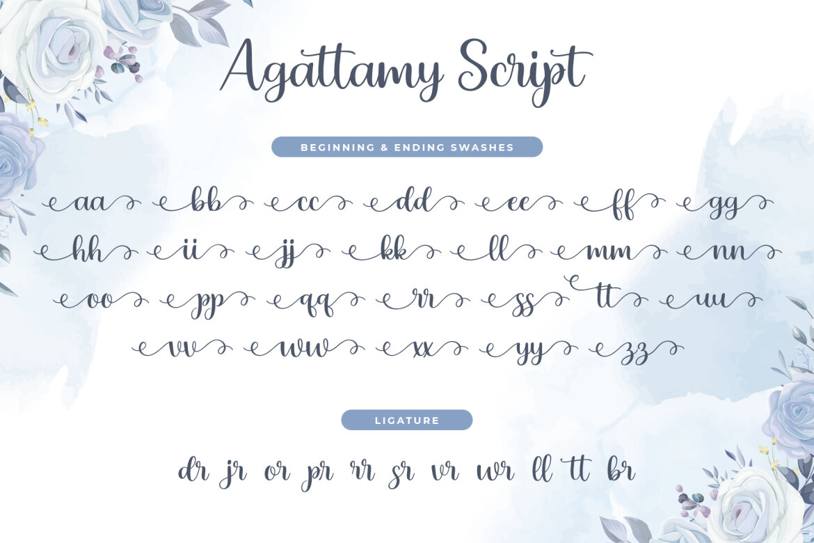 Agattamy FREE Script Font - view 5