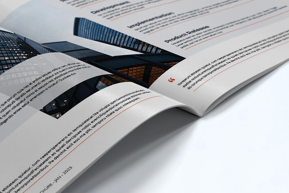 Free Business Brochure Template - view 5