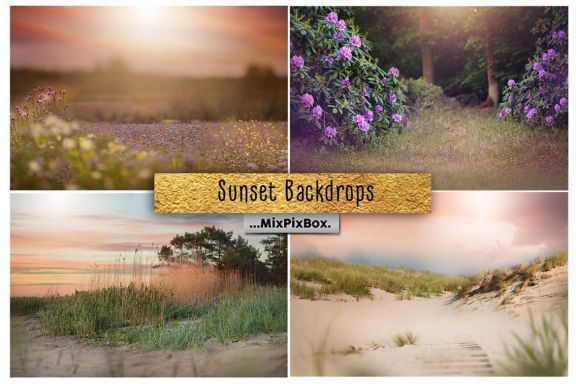 Sunset Backdrops